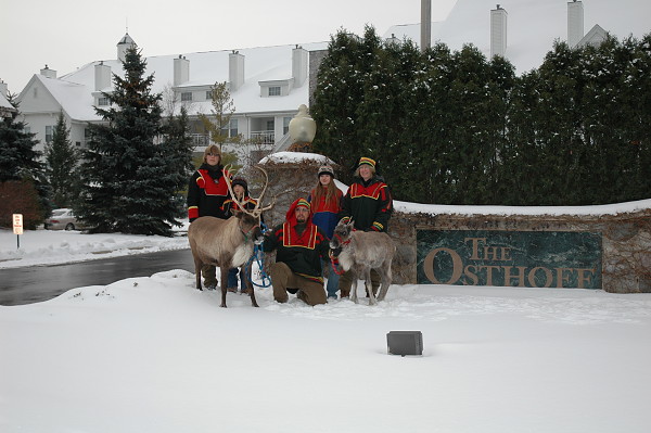 elhart lake christmas market outside 1