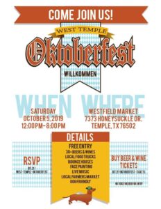 5th Annual West Temple Oktoberfest