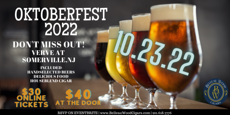 Oktoberfest with Belleau Wood Cigars at Verve Oktoberfest with Belleau Wood Cigars at Verve