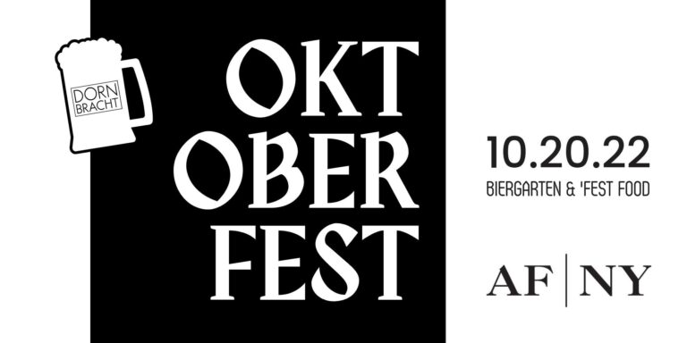 OKTOBERFEST with Dornbracht at AF | New York OKTOBERFEST with Dornbracht at AF | New York
