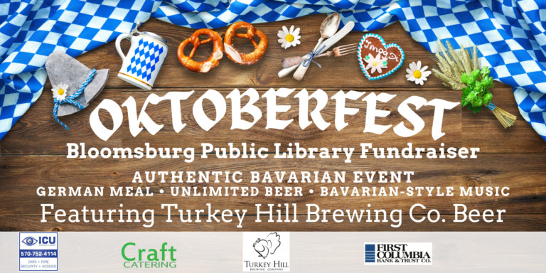 Oktoberfest 2022 – Bloomsburg Public Library Fundraiser Oktoberfest 2022 – Bloomsburg Public Library Fundraiser