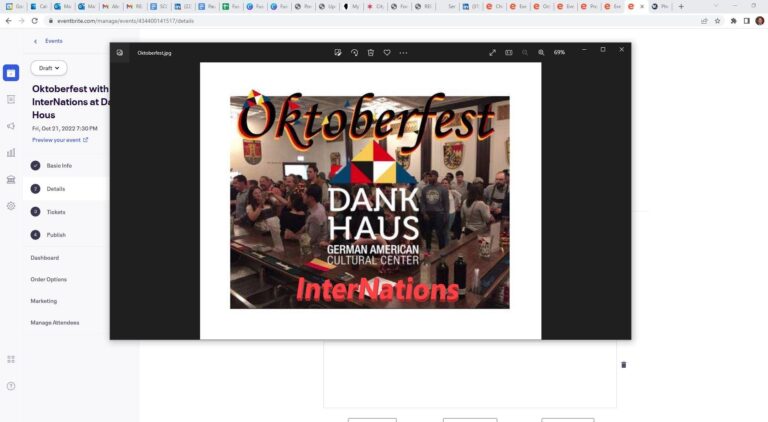 Oktoberfest with INTERNATIONS at Dank Haus