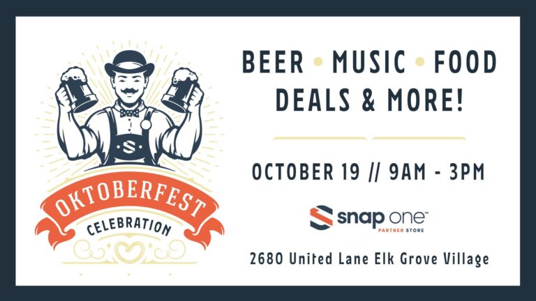 Snap One Partner Store – Oktoberfest Celebration Snap One Partner Store – Oktoberfest Celebration