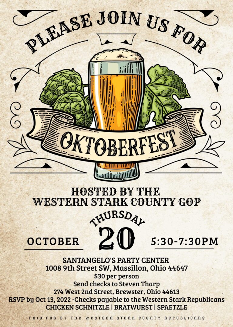 Oktoberfest with the Western Stark GOP