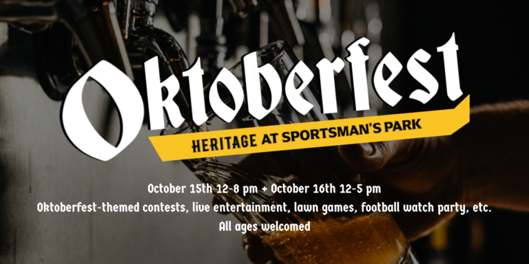 Oktoberfest at Heritage at Sportsmans Park Oktoberfest at Heritage at Sportsmans Park