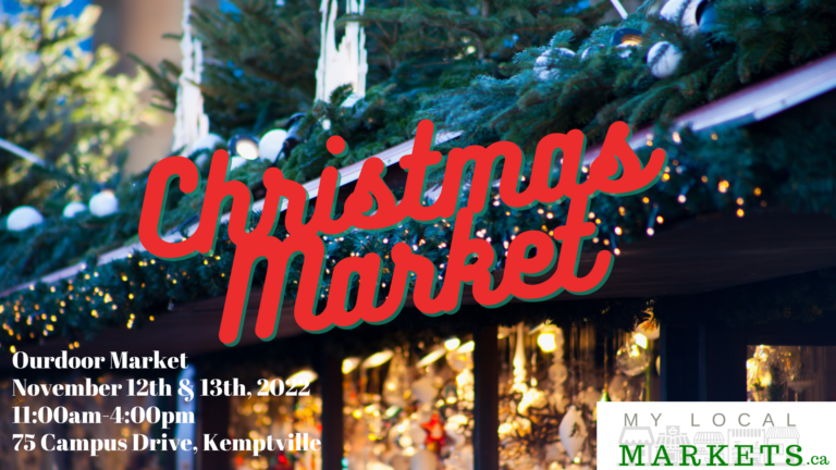 Outdoor Market- The Spirit of Christmas Outdoor Market- The Spirit of Christmas