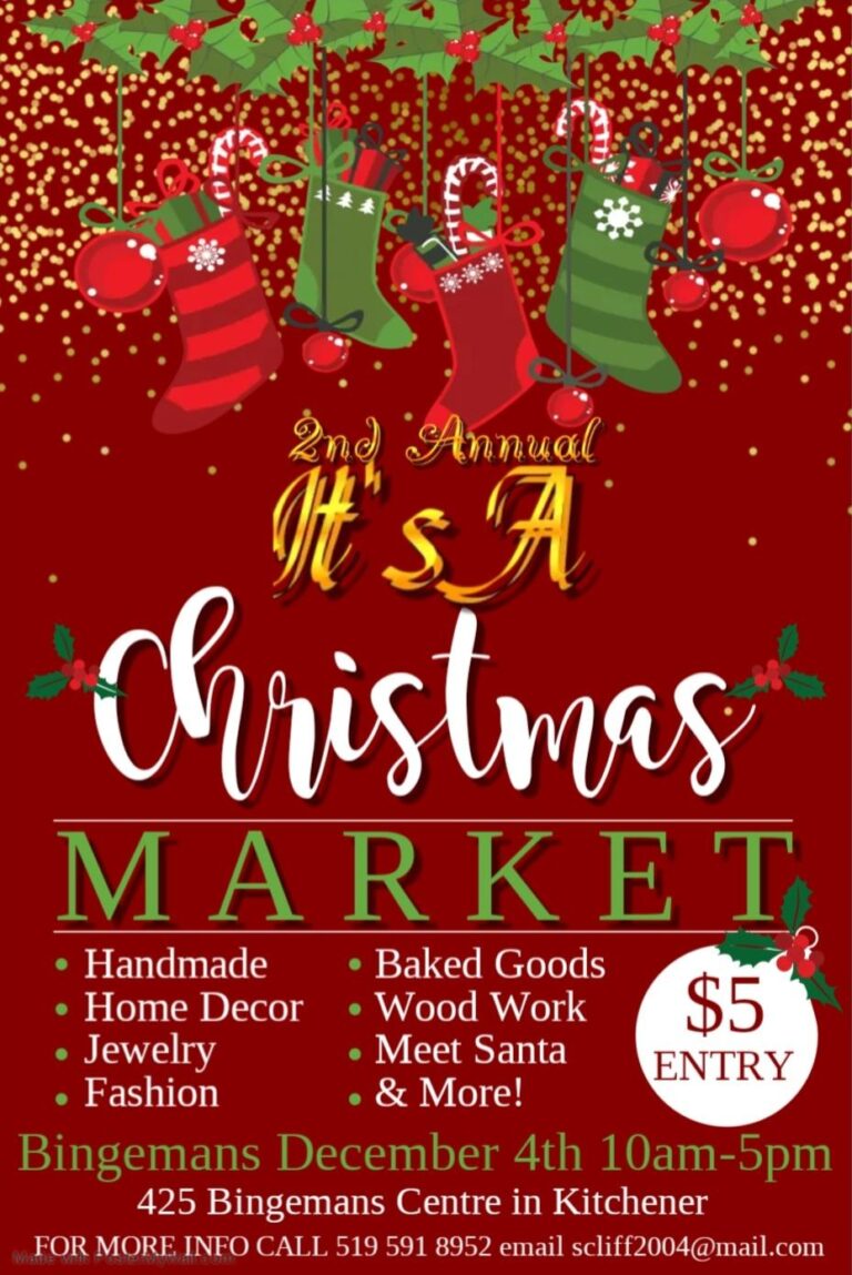 2nd Annual Its A Christmas Market 2nd Annual Its A Christmas Market
