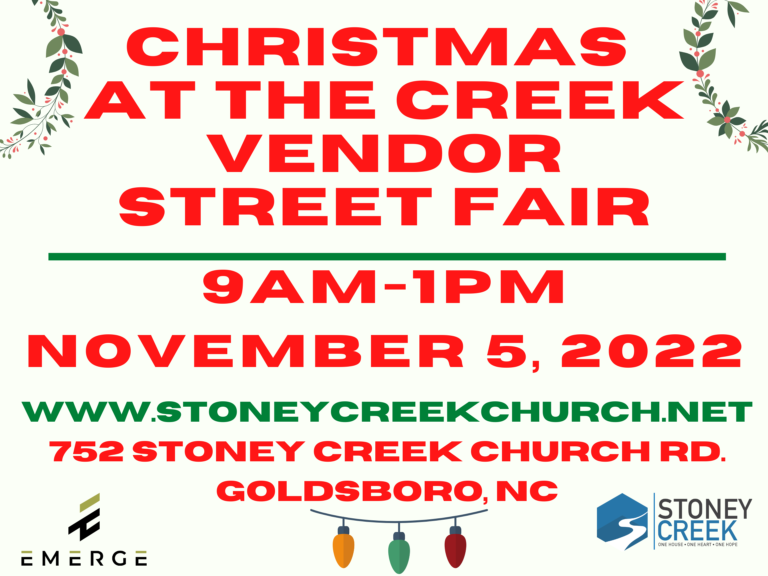 Christmas at the Creek Vendor Street Fair