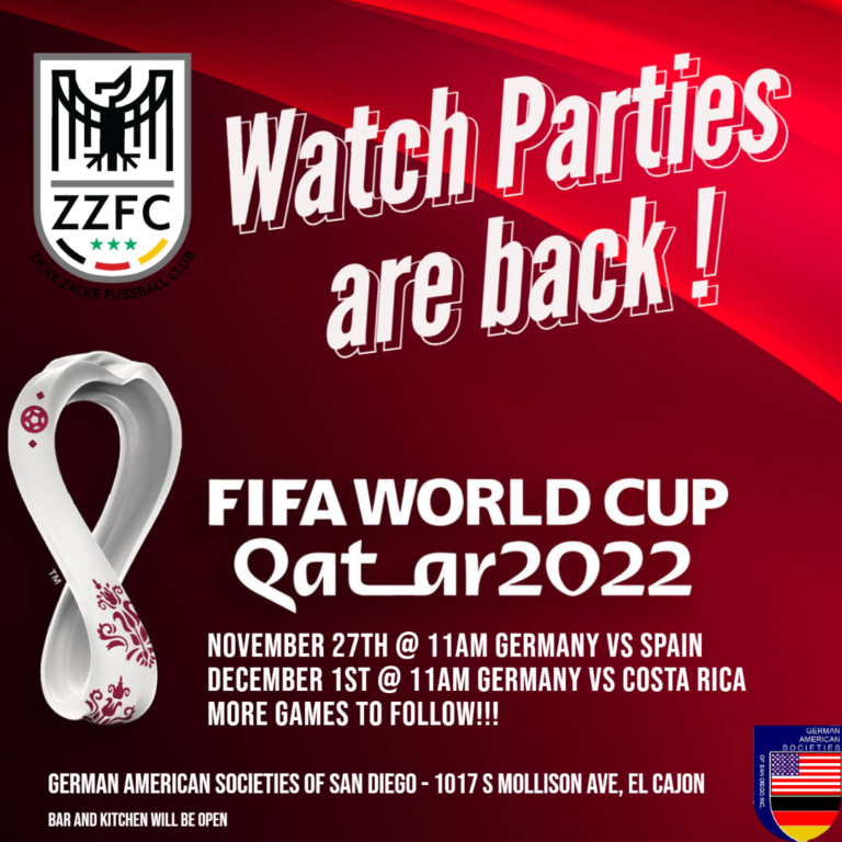 World Cup Viewing Party – Germany vs Spain World Cup Viewing Party – Germany vs Spain