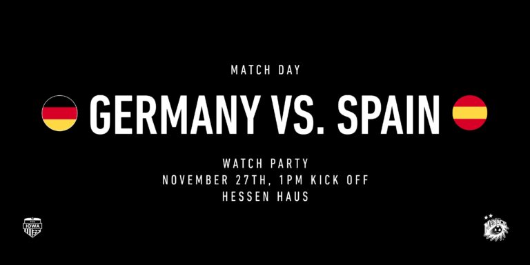 Germany vs. Spain Official Watch Party