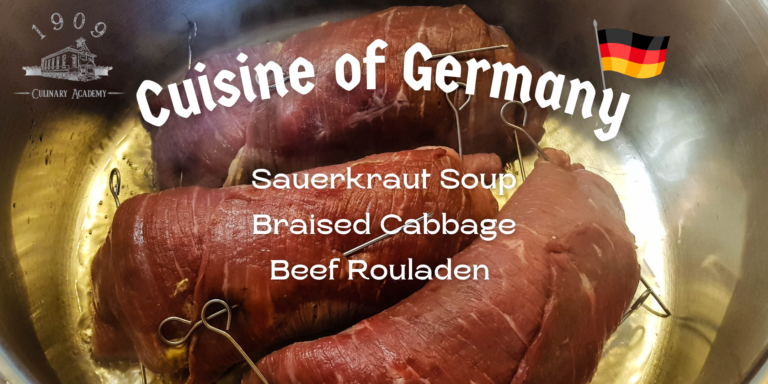 Cuisine of Germany with Chef Murray Zehr – February 17
