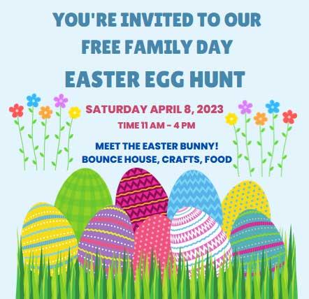 FREE Family Day Easter Egg Hunt FREE Family Day Easter Egg Hunt