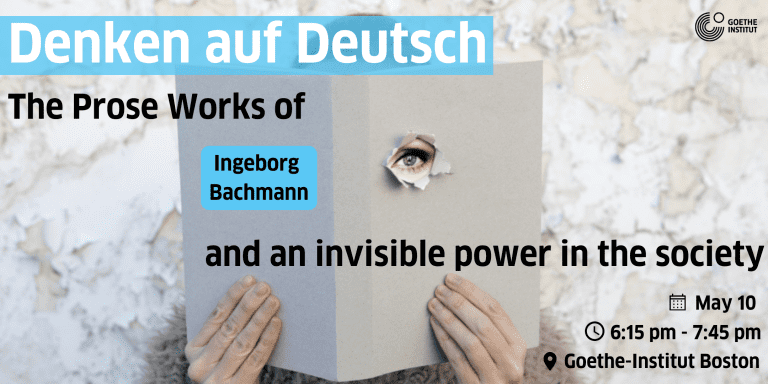 Denken auf Deutsch: The prose works of Ingeborg Bachmann Denken auf Deutsch: The prose works of Ingeborg Bachmann