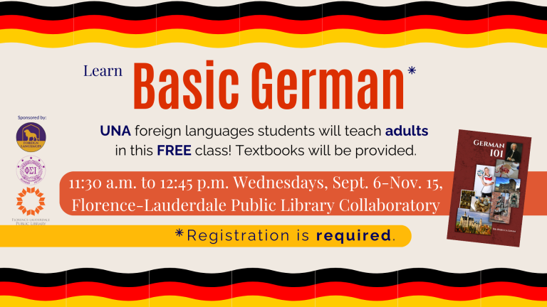 Adult Basic German Class Adult Basic German Class