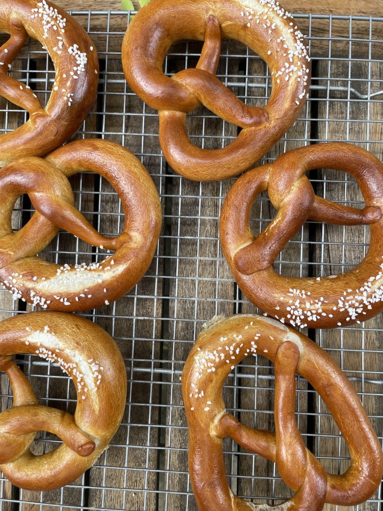 Shaping and baking of Bavarian Pretzels – April 14th Shaping and baking of Bavarian Pretzels – April 14th