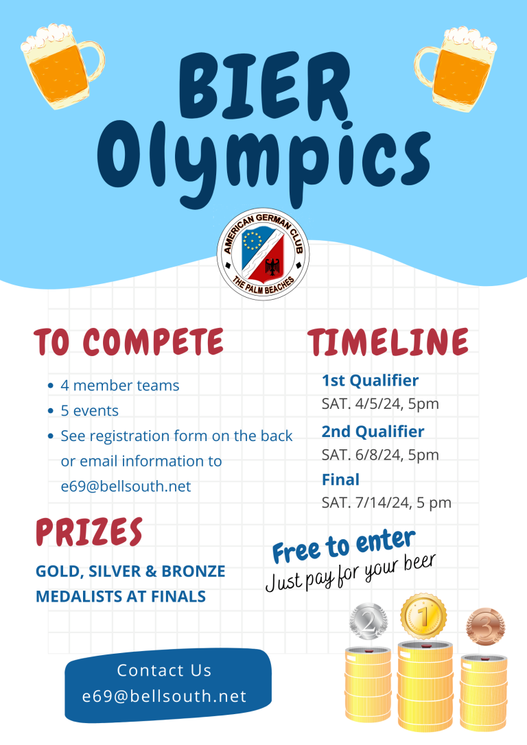 1st Round Qualifier of the 3rd Biennial Bier Olympics!