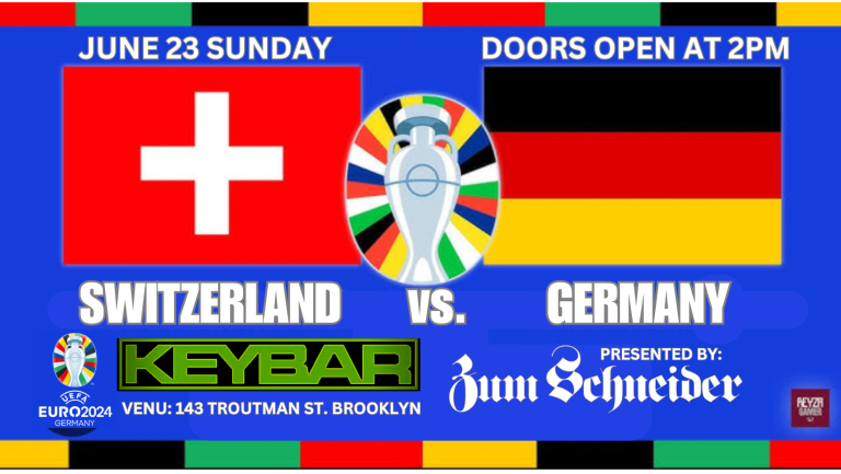 UEFA Euro 2024 Championship: Germany vs. Switzerland at KEYBAR Presented by Zum Schneider UEFA Euro 2024 Championship: Germany vs. Switzerland at KEYBAR Presented by Zum Schneider