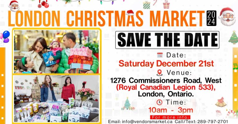 London (Ontario) Christmas Market – A Day of Festive Shopping Awaits! London (Ontario) Christmas Market – A Day of Festive Shopping Awaits!