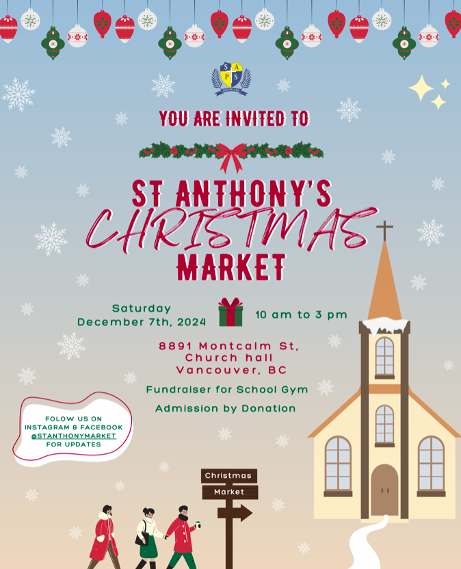 St. Anthony’s Christmas Market St. Anthony’s Christmas Market