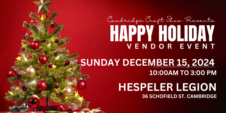 Cambridge Christmas Vendor market