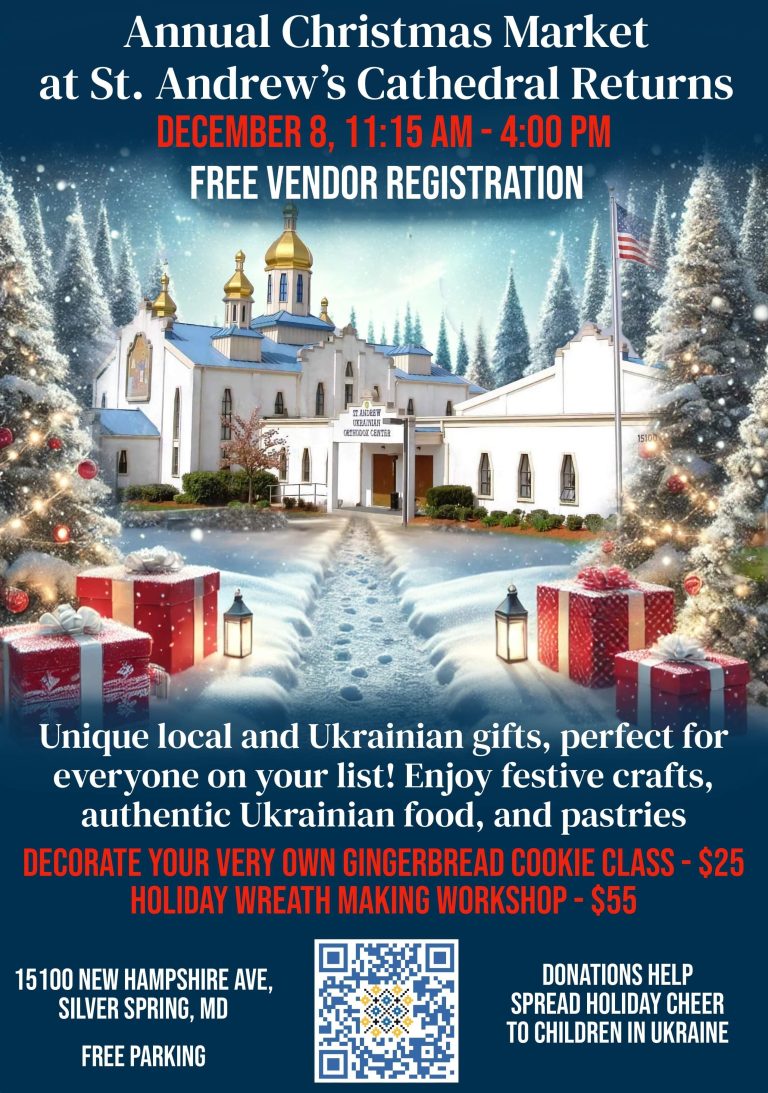 Annual Christmas Market at St. Andrew’s Cathedral Returns