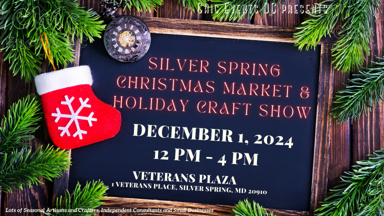 Silver Spring Christmas Market and Holiday Craft Show @ Veterans Plaza