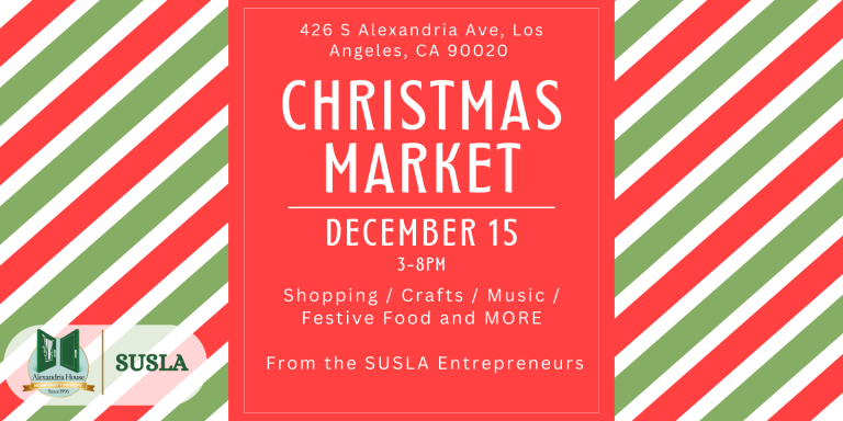 Alexandria House’s Christmas Market Alexandria House’s Christmas Market
