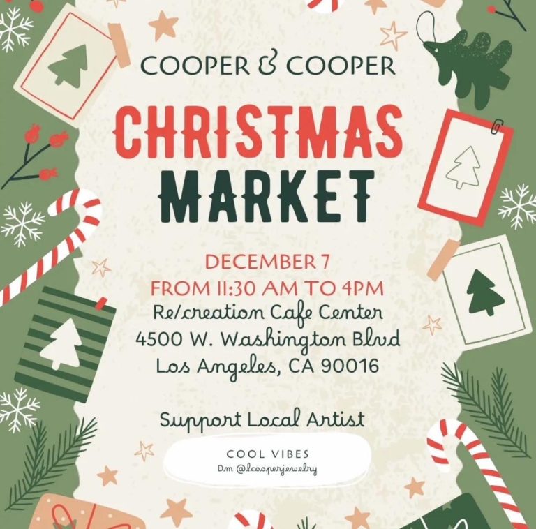 Cooper & Cooper Christmas Market at Re/Creation Cafe Center Cooper & Cooper Christmas Market at Re/Creation Cafe Center