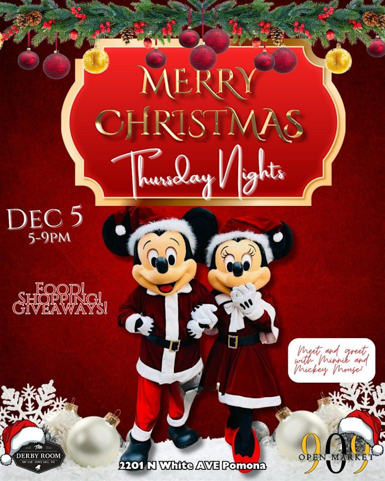 Christmas 909 Market with Minnie and Mickey Christmas 909 Market with Minnie and Mickey