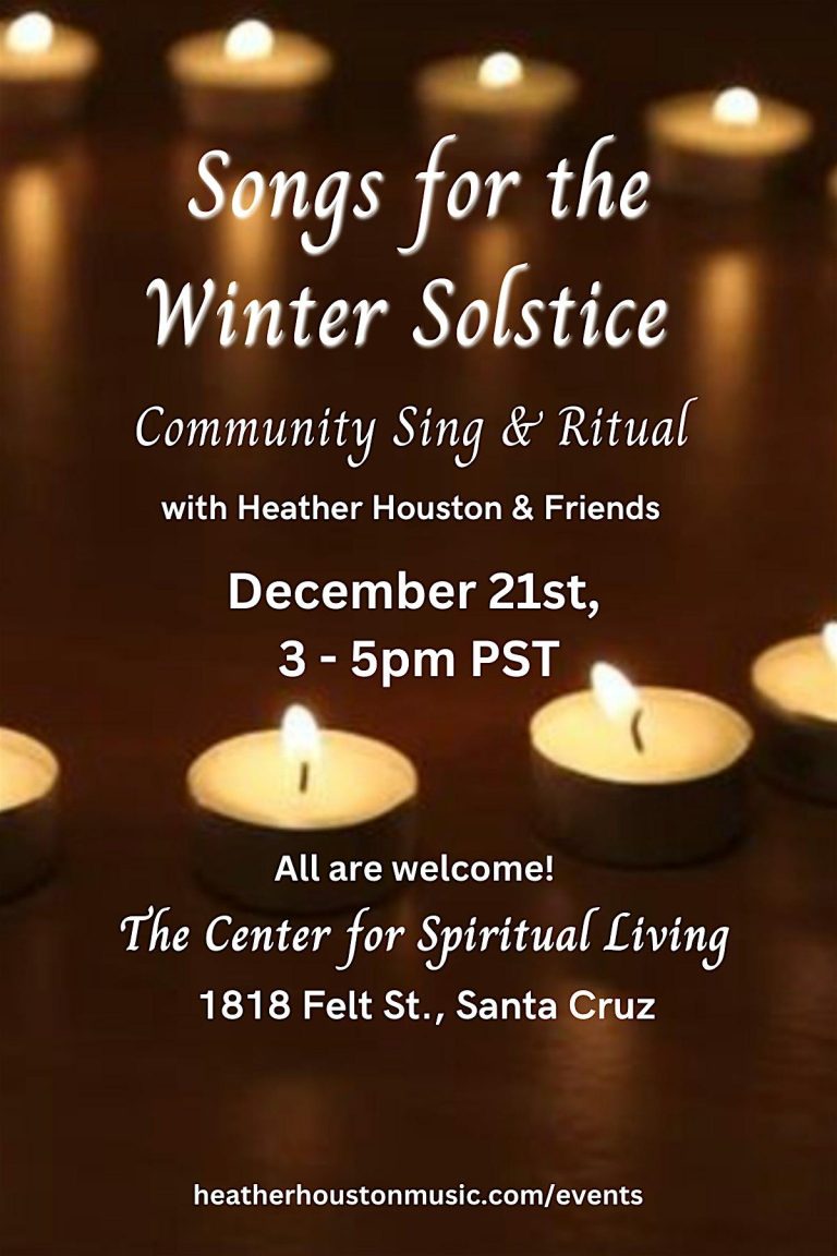 Songs for the Winter Solstice Songs for the Winter Solstice