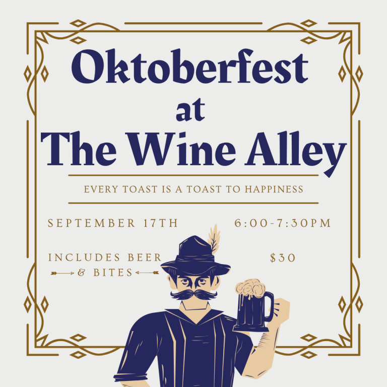 Oktoberfest at The Wine Alley! Oktoberfest at The Wine Alley!