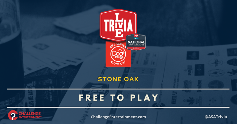 Weekly Live trivia Nights at Dog Haus Biergarten – Stone Oak Weekly Live trivia Nights at Dog Haus Biergarten – Stone Oak