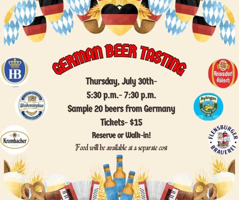 German Beer Tasting! German Beer Tasting!