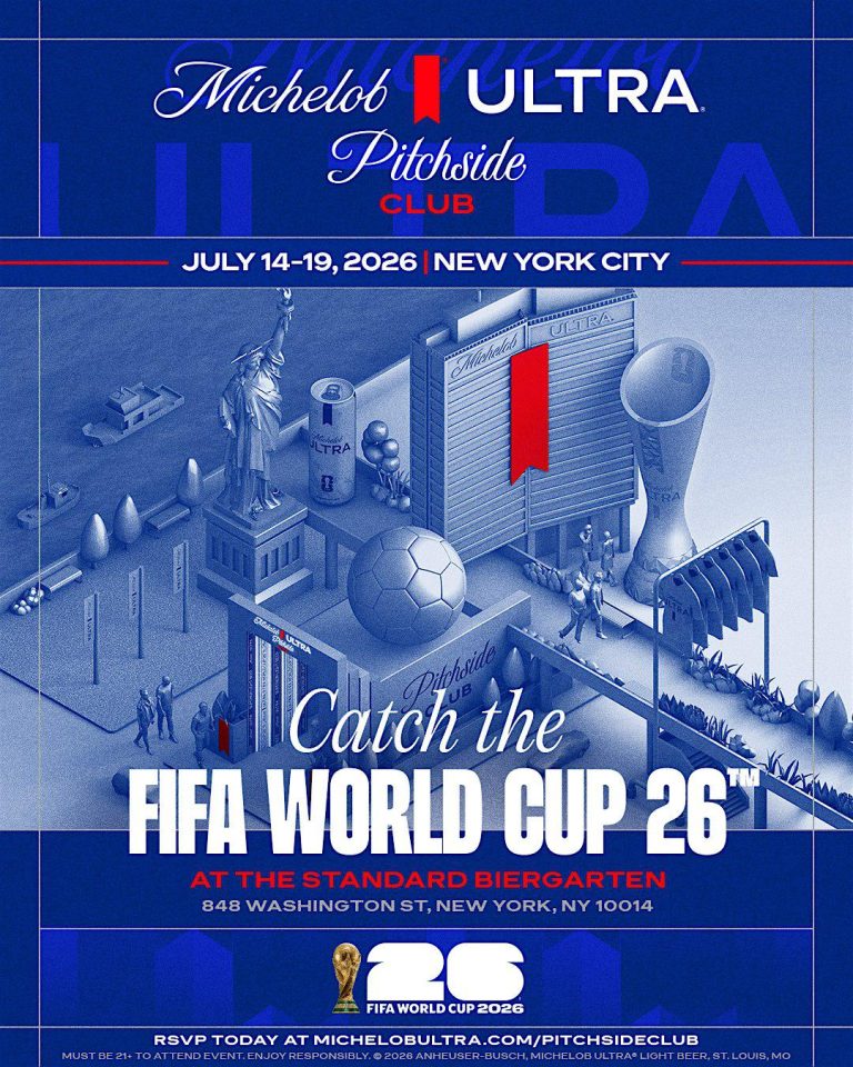 Michelob ULTRA Pitchside Club at NYC’s The Standard Biergarten Michelob ULTRA Pitchside Club at NYC’s The Standard Biergarten
