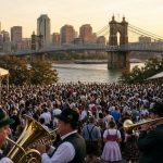 Oktoberfest Zinzinnati on the Cincinnati riverfront