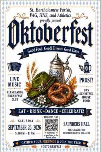 St. Bartholomew Oktoberfest 2026 — Middleburg Heights